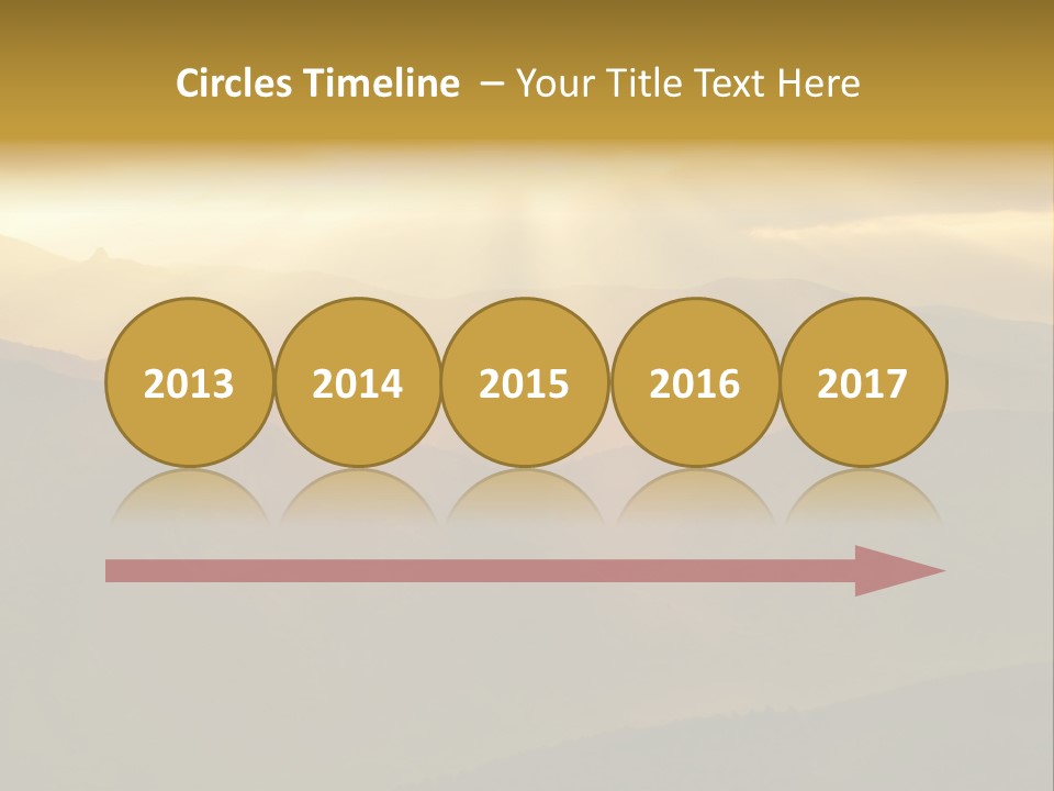 Scenic Scenery Vacation PowerPoint Template