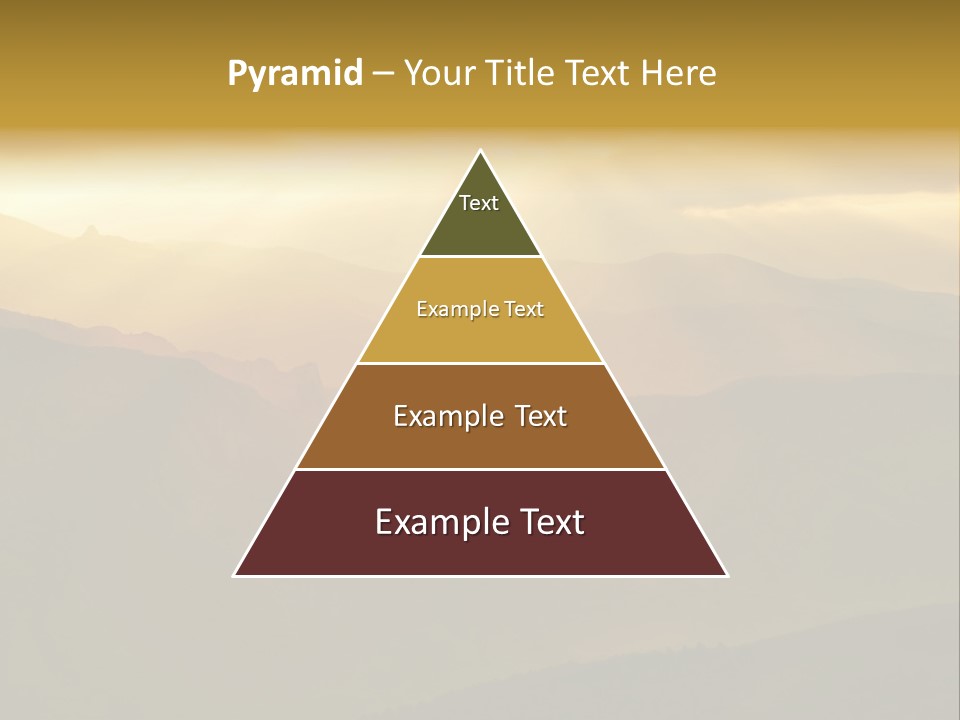 Scenic Scenery Vacation PowerPoint Template