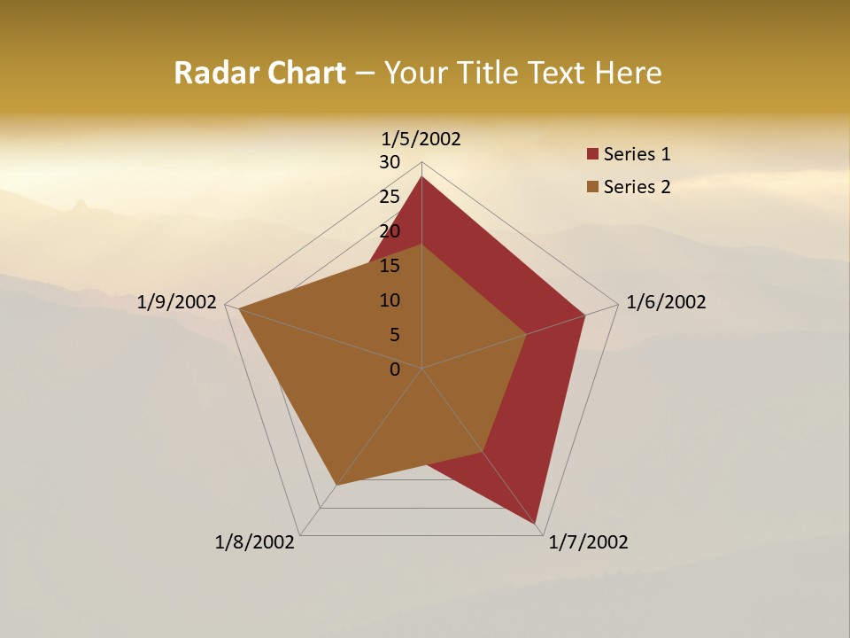 Scenic Scenery Vacation PowerPoint Template