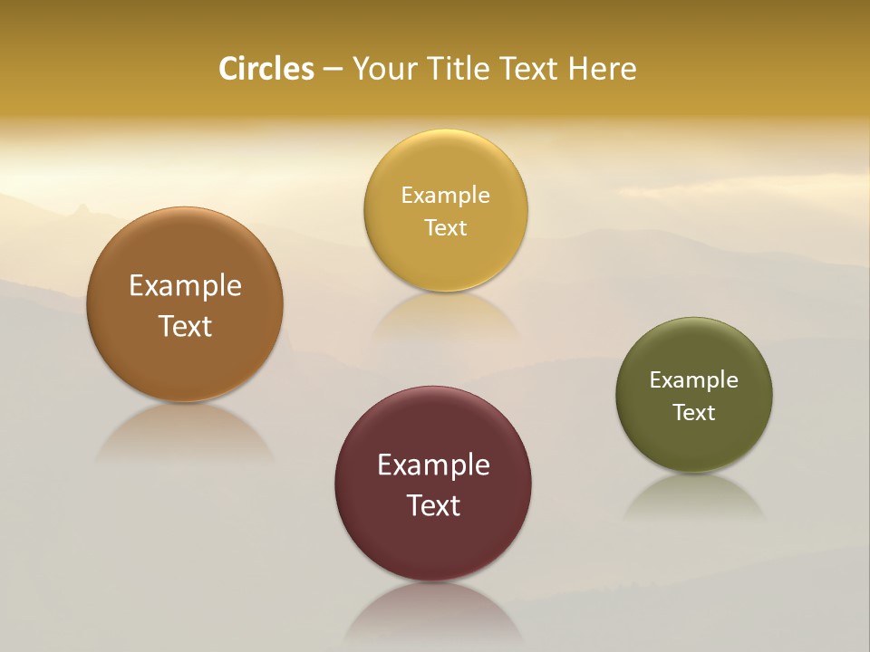 Scenic Scenery Vacation PowerPoint Template