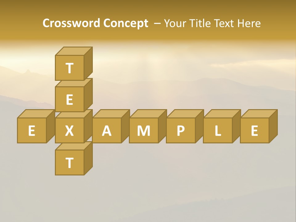 Scenic Scenery Vacation PowerPoint Template