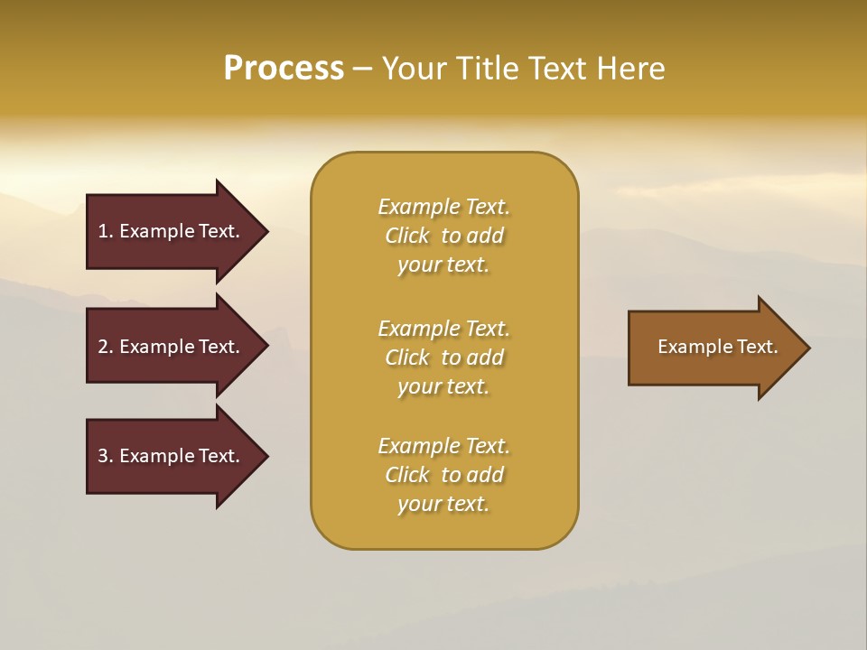 Scenic Scenery Vacation PowerPoint Template