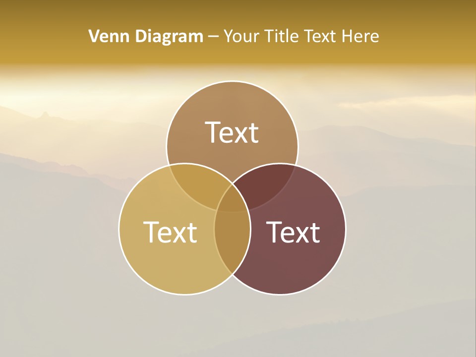 Scenic Scenery Vacation PowerPoint Template