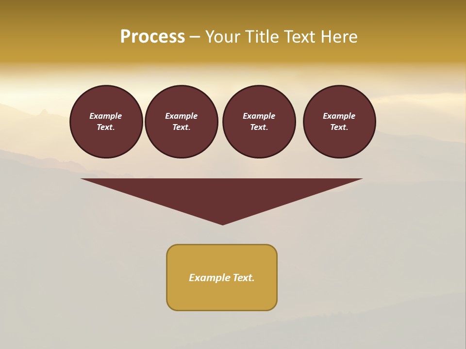 Scenic Scenery Vacation PowerPoint Template