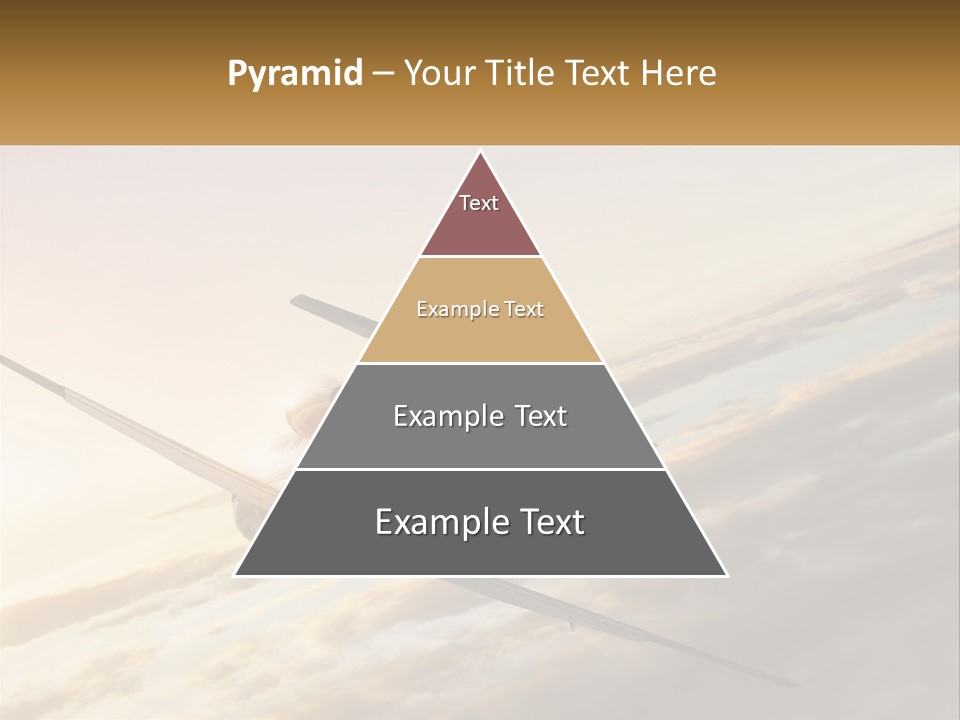 Speed Air Airplane PowerPoint Template