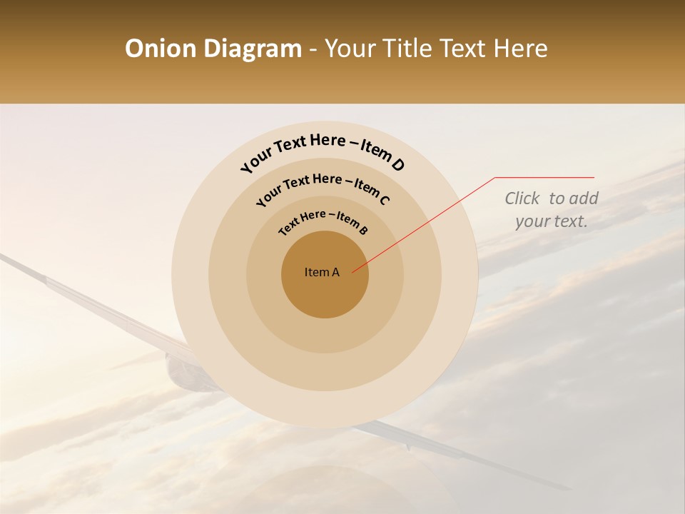 Speed Air Airplane PowerPoint Template