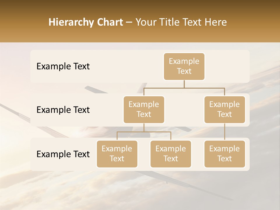 Speed Air Airplane PowerPoint Template