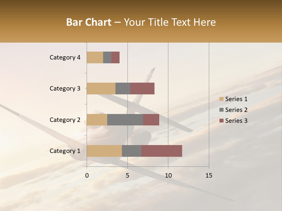 Speed Air Airplane PowerPoint Template