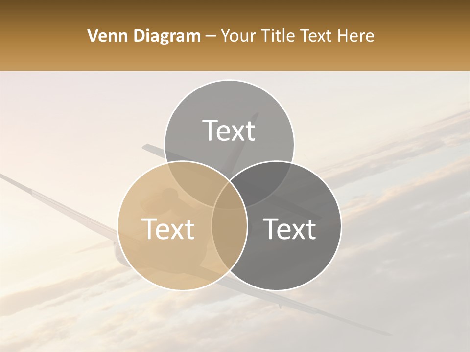 Speed Air Airplane PowerPoint Template