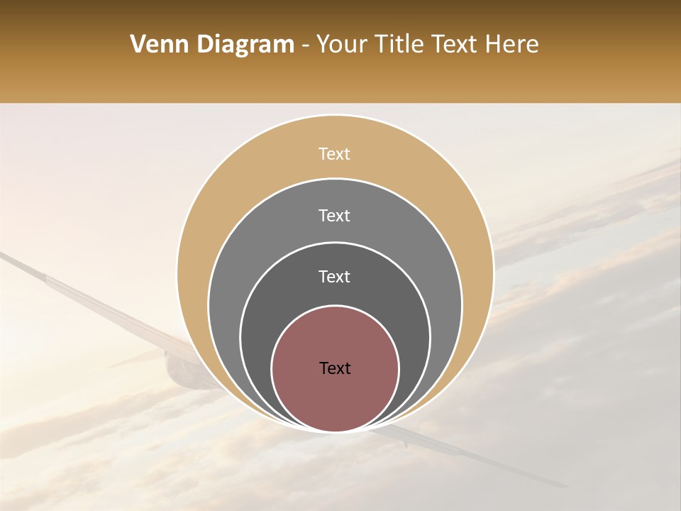 Speed Air Airplane PowerPoint Template