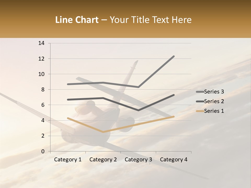 Speed Air Airplane PowerPoint Template