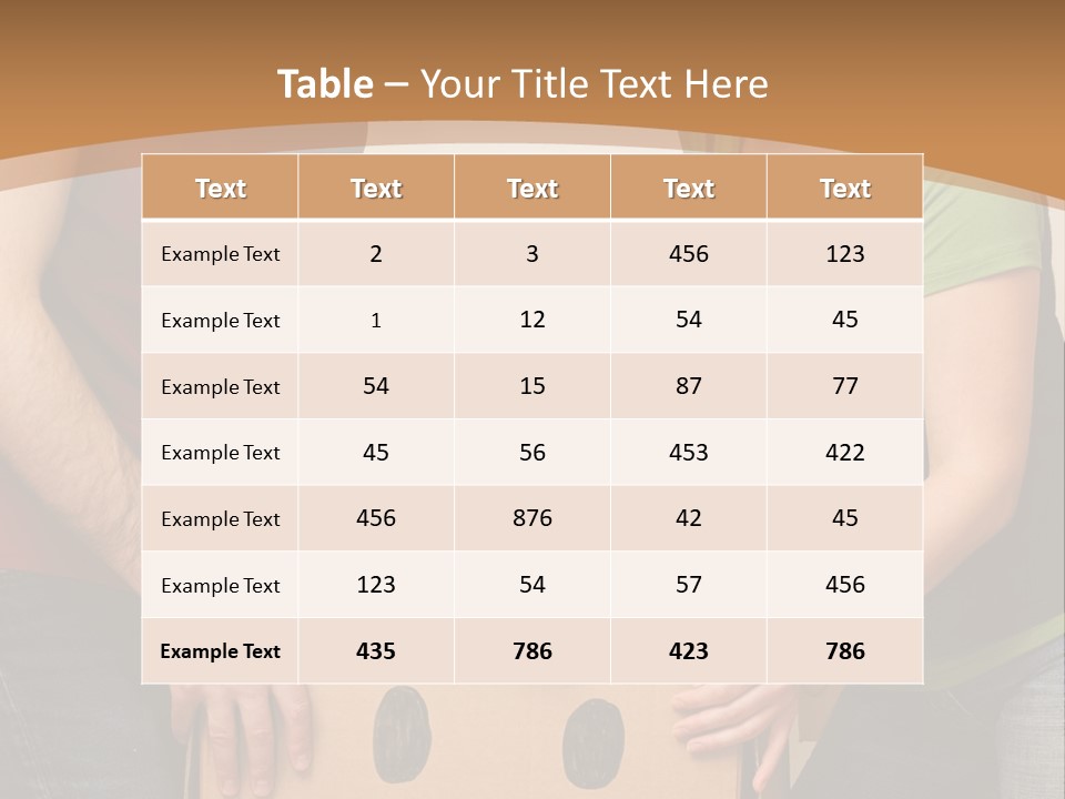 Home Joy Box PowerPoint Template