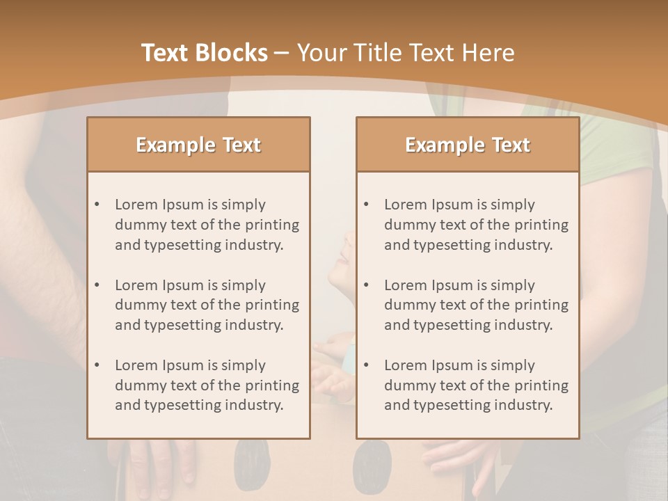 Home Joy Box PowerPoint Template