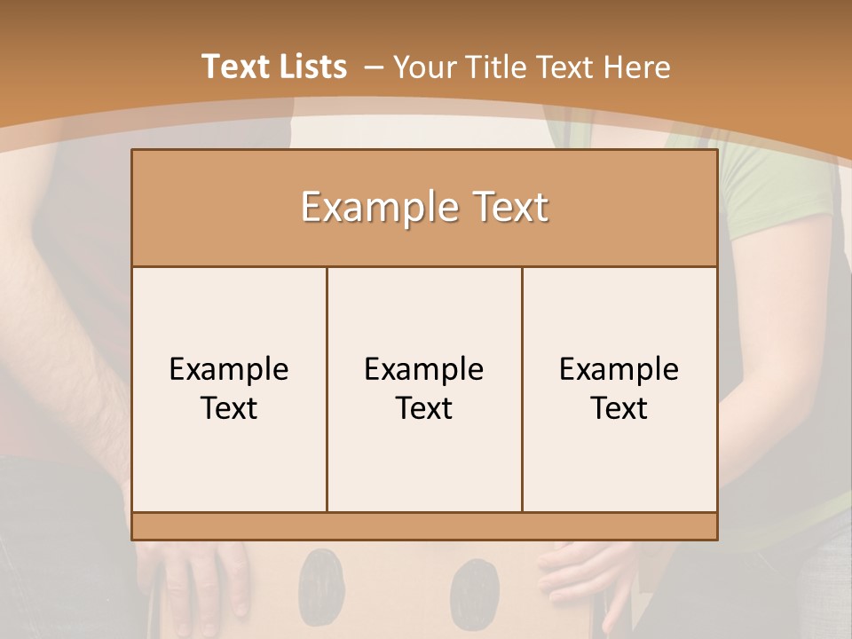 Home Joy Box PowerPoint Template