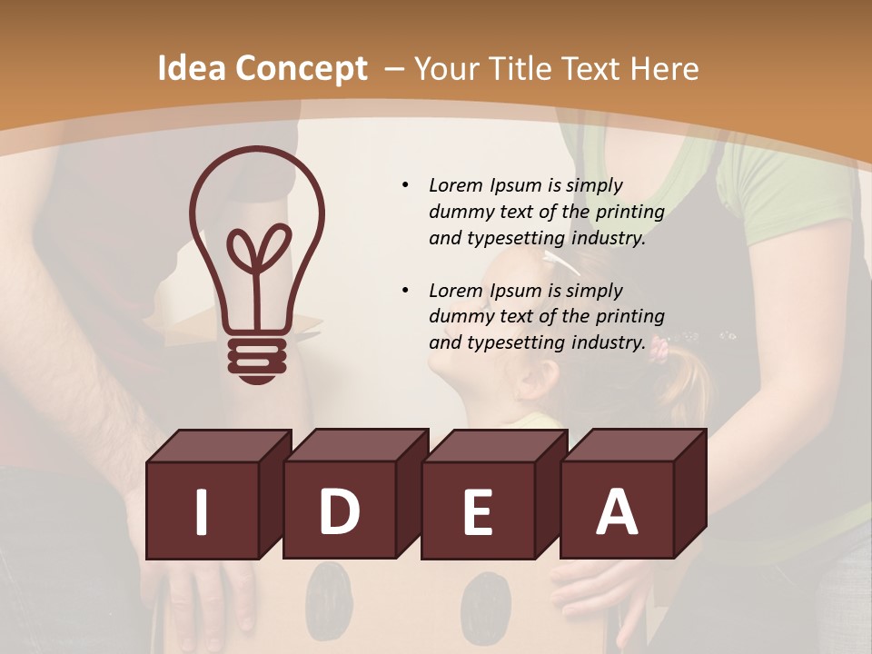 Home Joy Box PowerPoint Template