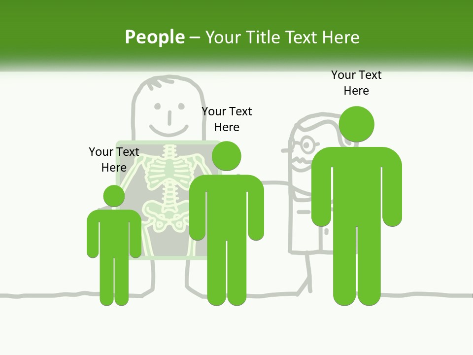 Character Medicine Scanner PowerPoint Template