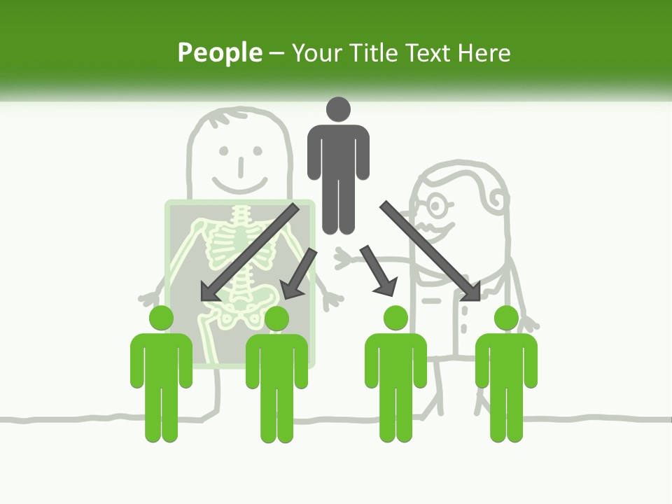 Character Medicine Scanner PowerPoint Template