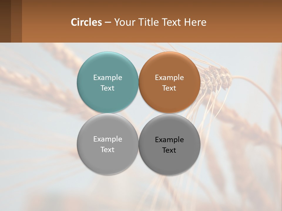 Farming Natural Clouds PowerPoint Template