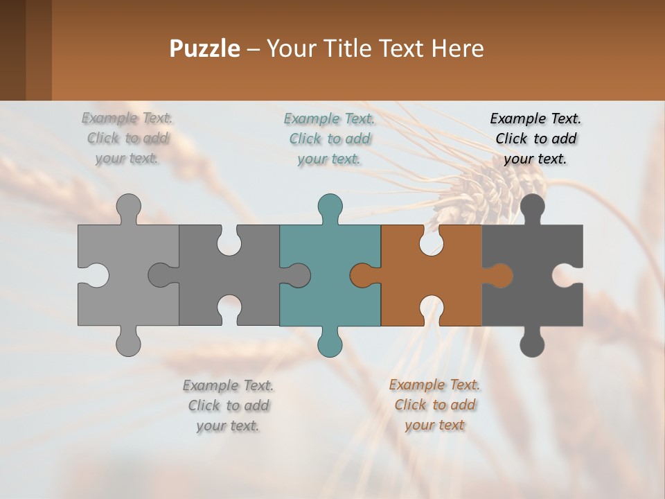 Farming Natural Clouds PowerPoint Template