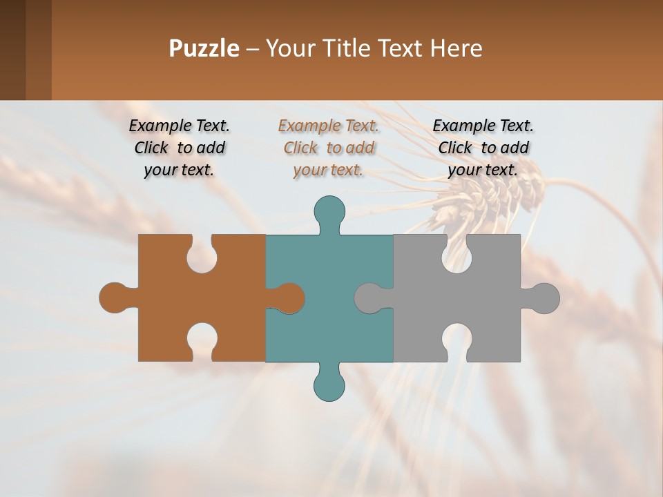 Farming Natural Clouds PowerPoint Template