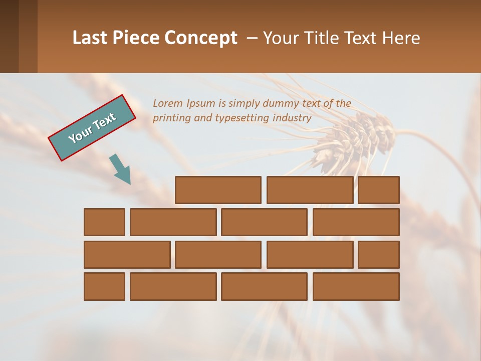 Farming Natural Clouds PowerPoint Template