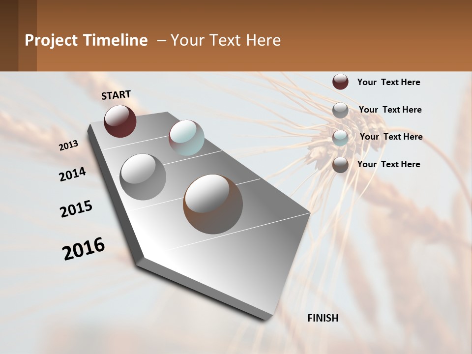Farming Natural Clouds PowerPoint Template