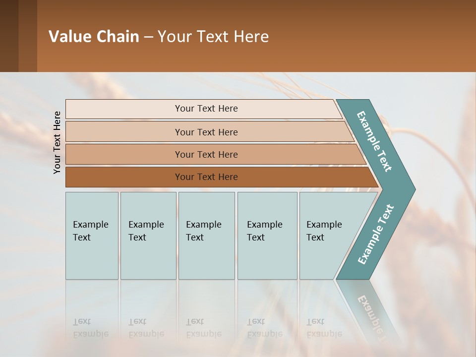 Farming Natural Clouds PowerPoint Template