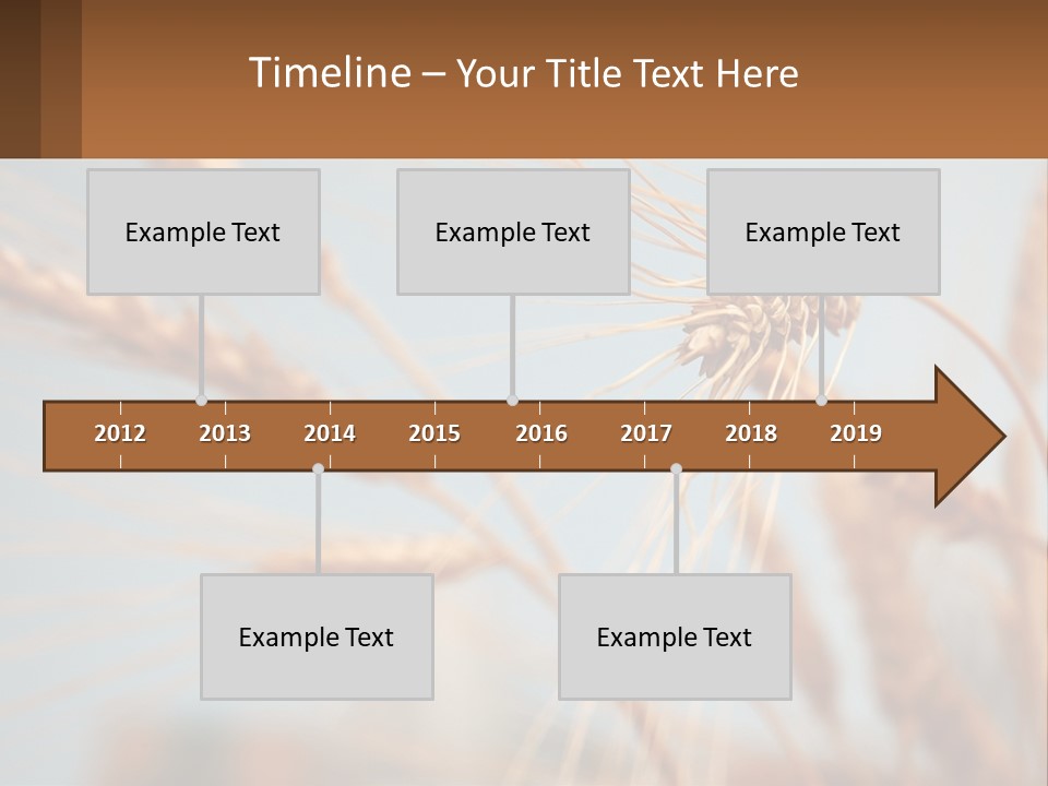 Farming Natural Clouds PowerPoint Template