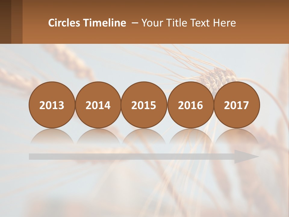 Farming Natural Clouds PowerPoint Template