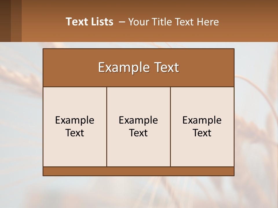 Farming Natural Clouds PowerPoint Template