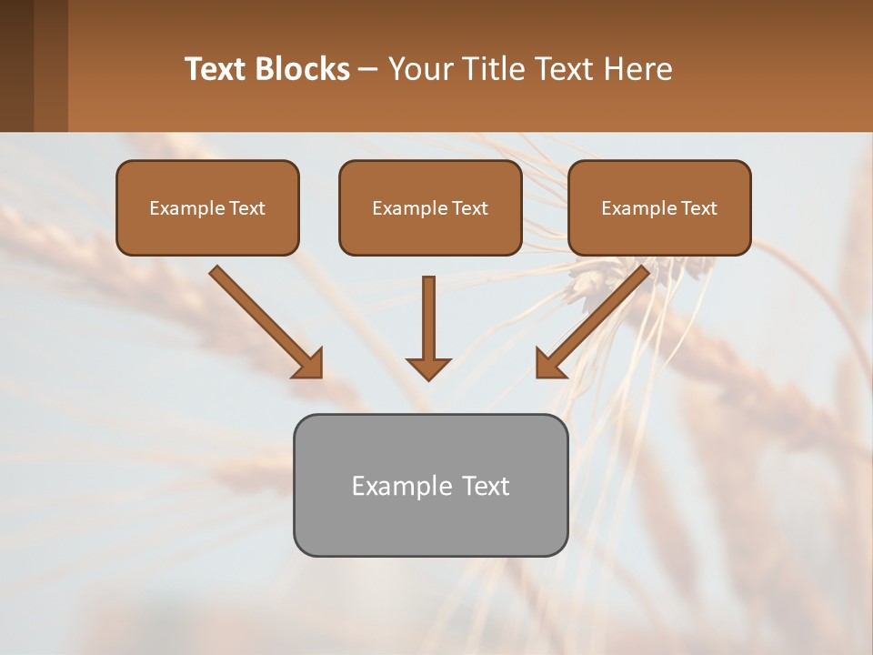 Farming Natural Clouds PowerPoint Template