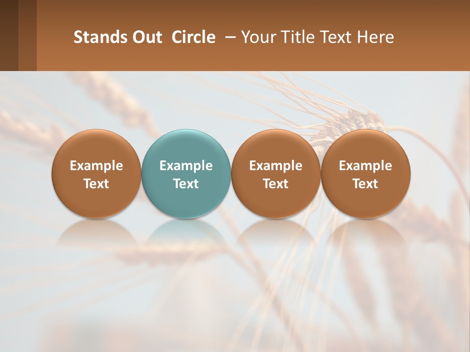 Farming Natural Clouds PowerPoint Template