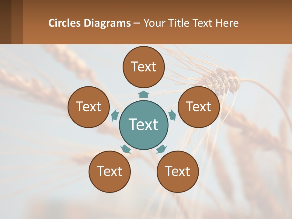 Farming Natural Clouds PowerPoint Template