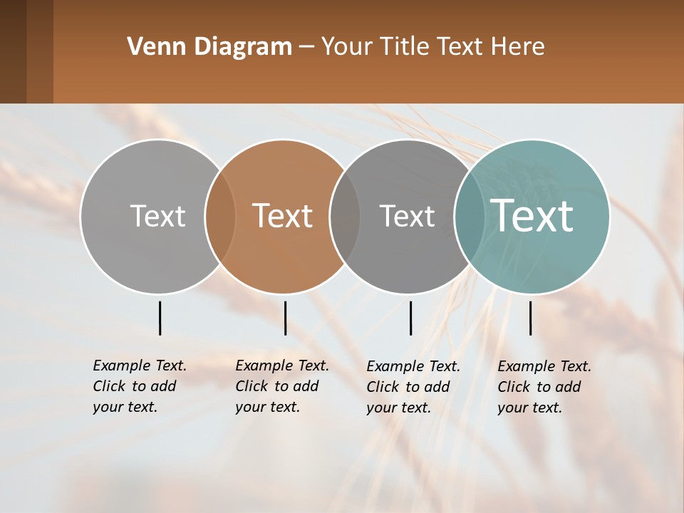 Farming Natural Clouds PowerPoint Template