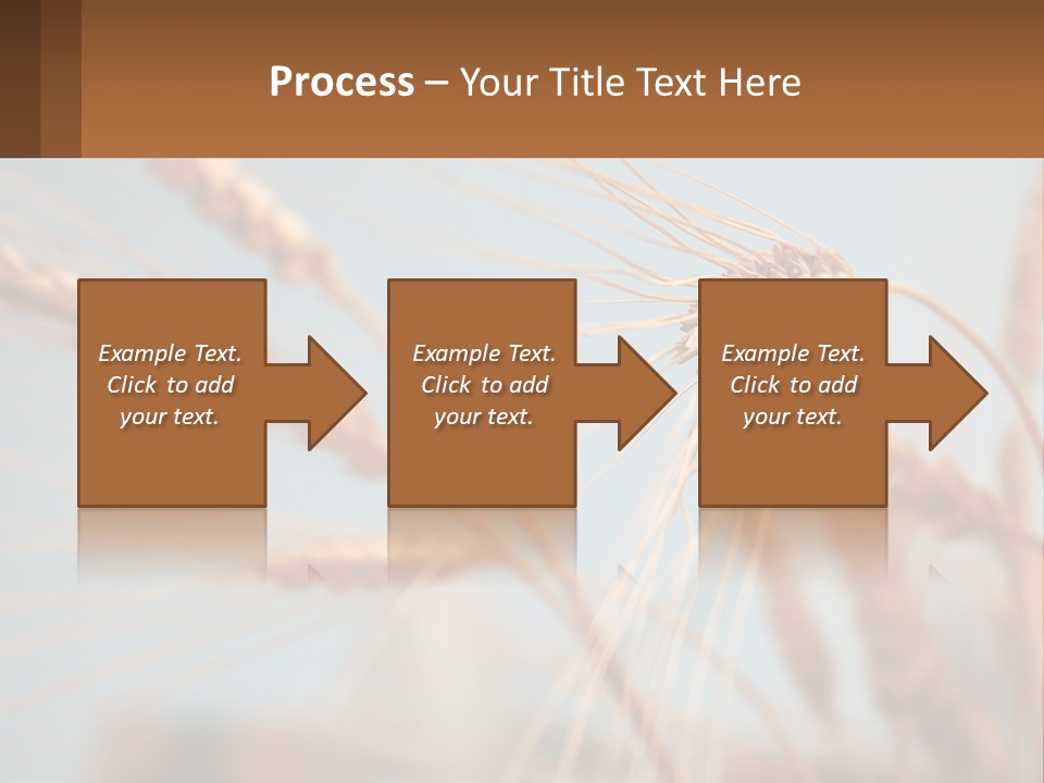 Farming Natural Clouds PowerPoint Template