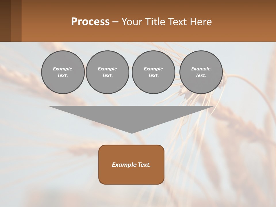 Farming Natural Clouds PowerPoint Template