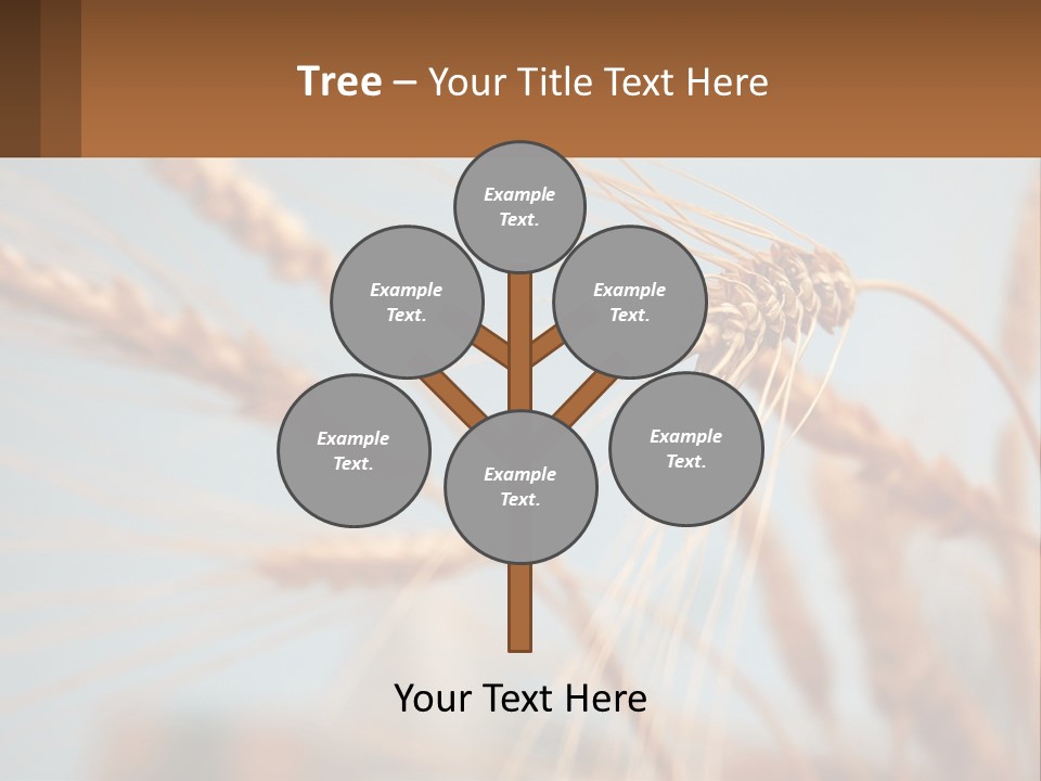 Farming Natural Clouds PowerPoint Template