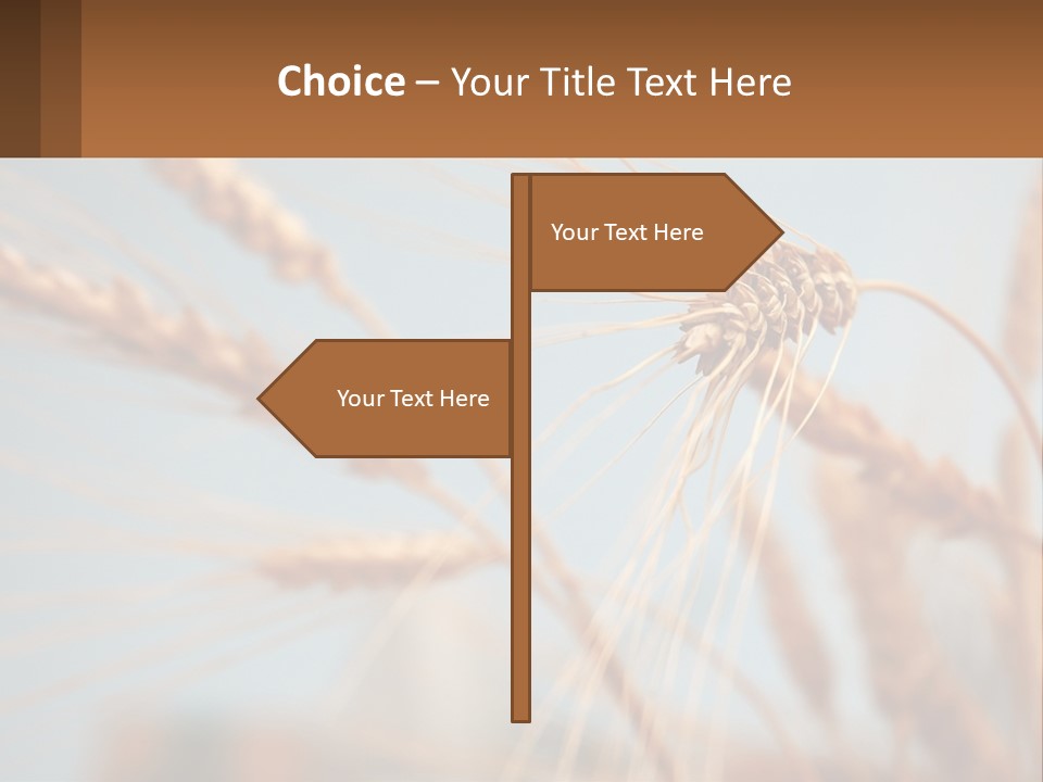 Farming Natural Clouds PowerPoint Template