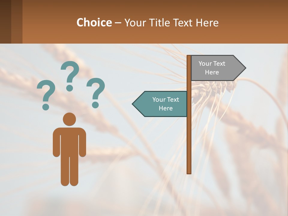 Farming Natural Clouds PowerPoint Template
