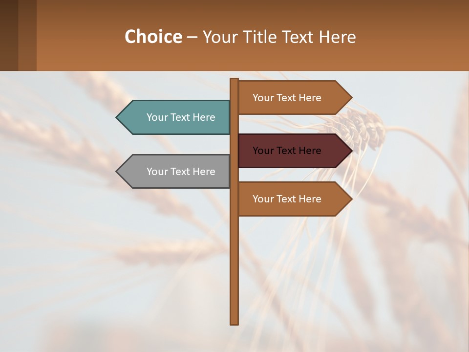 Farming Natural Clouds PowerPoint Template