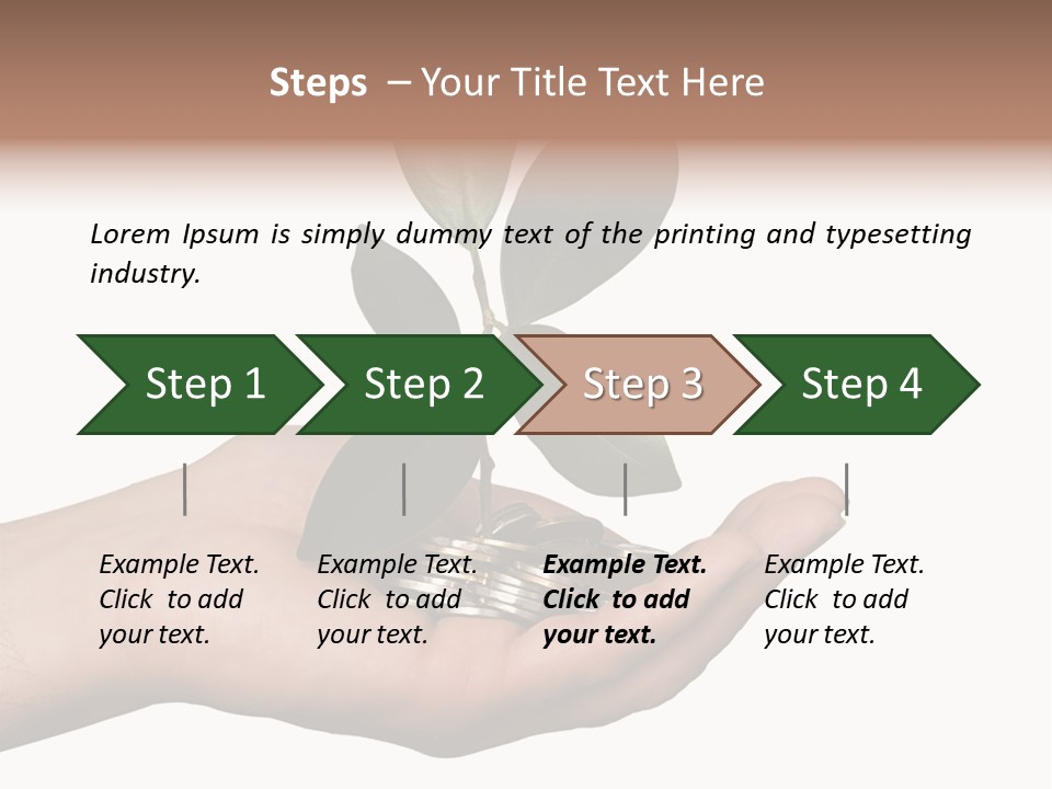 Pile Close Person PowerPoint Template