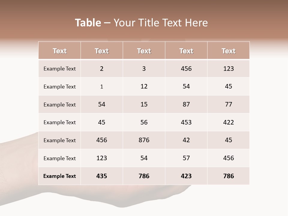 Pile Close Person PowerPoint Template