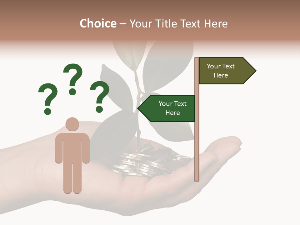 Pile Close Person PowerPoint Template