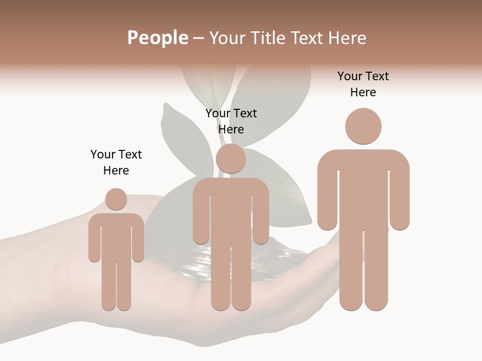 Pile Close Person PowerPoint Template