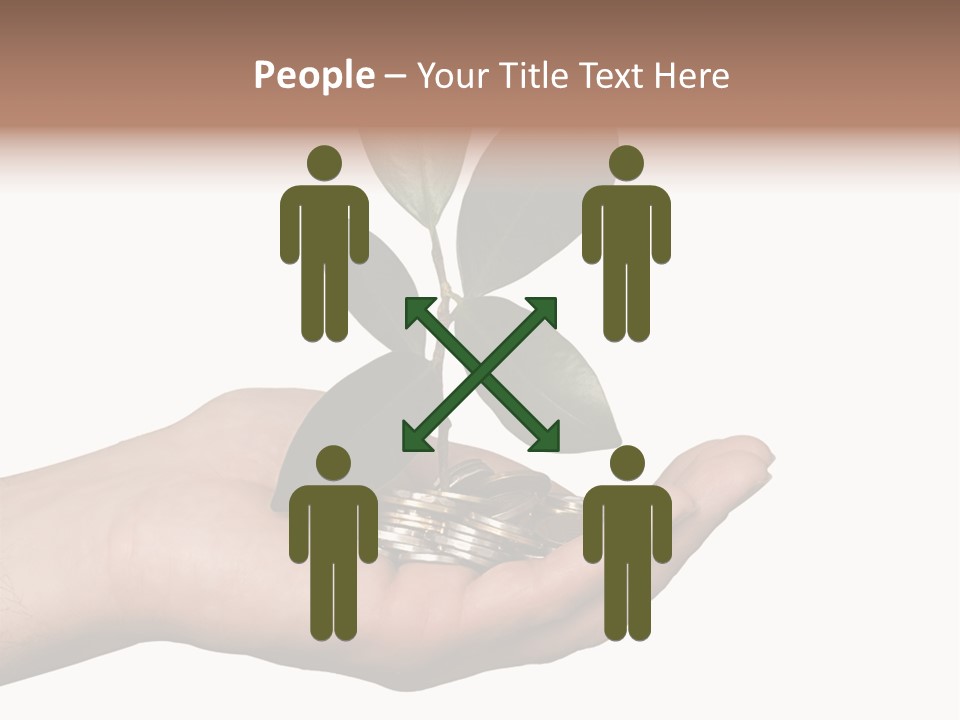 Pile Close Person PowerPoint Template