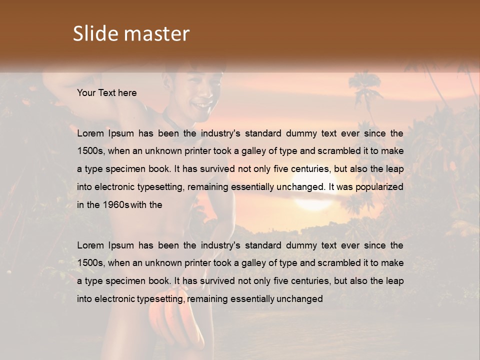 Jungle Lush Vacation PowerPoint Template