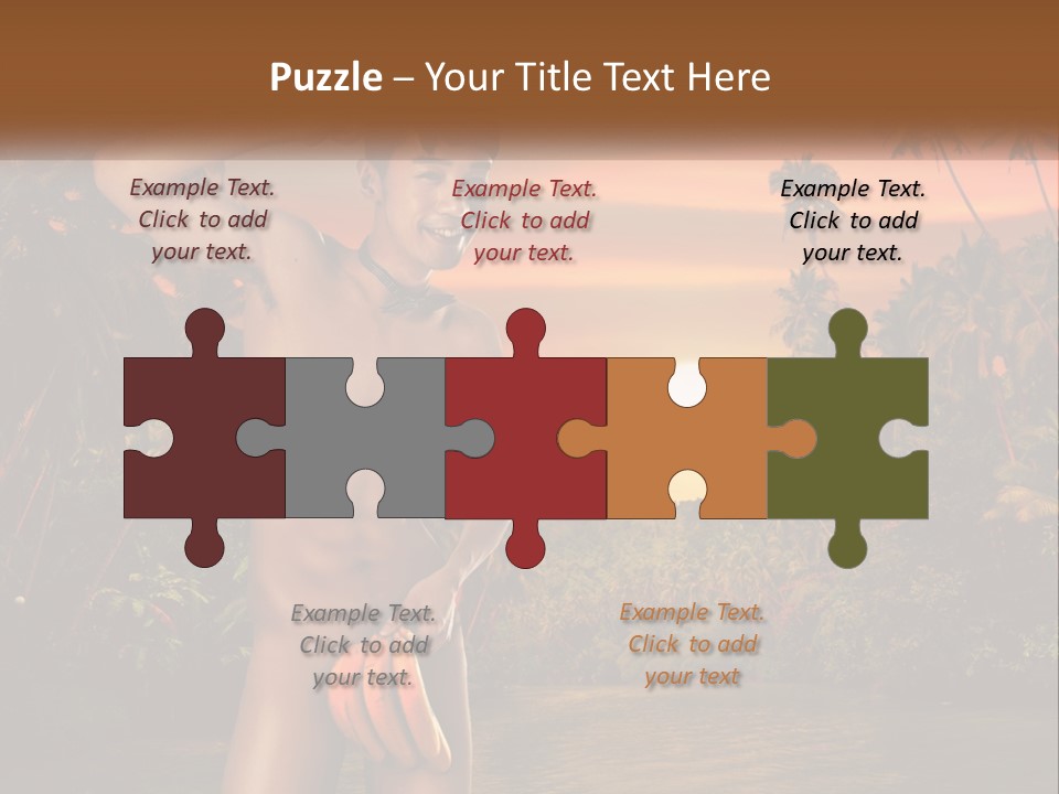 Jungle Lush Vacation PowerPoint Template