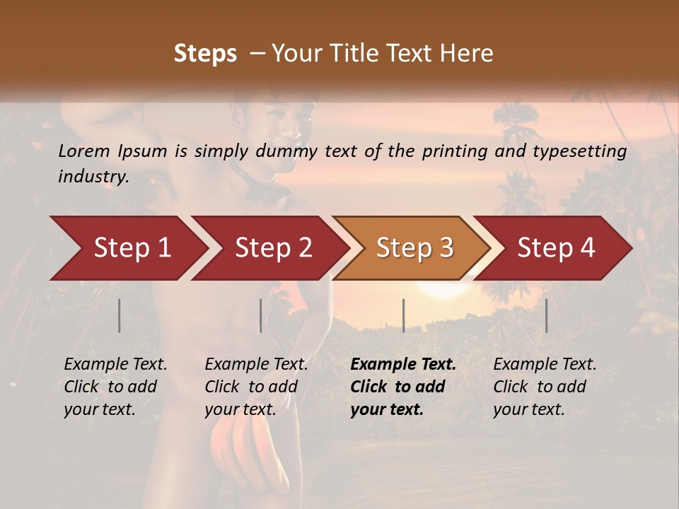 Jungle Lush Vacation PowerPoint Template