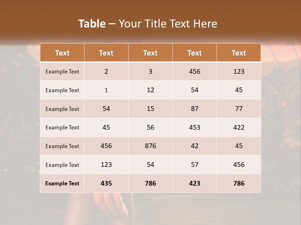 Jungle Lush Vacation PowerPoint Template