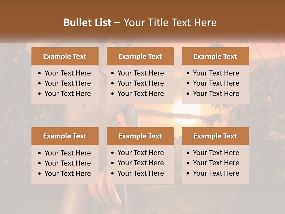 Jungle Lush Vacation PowerPoint Template